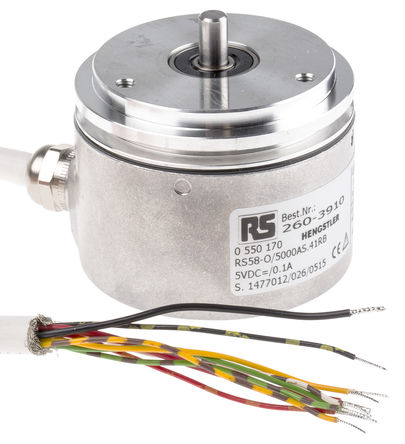 Hengstler - RS0-550-170 - Hengstler RI58-0 ϵ  RS0-550-170, ÿת5000  (ppr), 10000rpmת, 5 V ֱ		