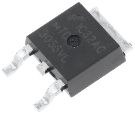 Fairchild Semiconductor - MTD3055VL - Fairchild Semiconductor Si N MOSFET MTD3055VL, 12 A, Vds=60 V, 3 TO-252װ		