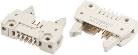 TE Connectivity - 5499206-2 - TE Connectivity AMP-LATCH ϵ 14· 2.54mmھ (2) ֱ PCB  5499206-2, Ӷ˽, 1A, ͨ		