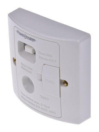 Power Breaker - H92WP-C - Power Breaker 13A 氲װ װ۶֧· H92WP-C, 86 x 86 x 27.2mm		