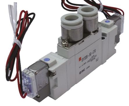 SMC - SY7220-5DZ-02 - SMC SY7000 ϵ 5˿ ѹ ŷ SY7220-5DZ-02, 0.7 MPa, 1/4in˿, 24 V ֱ		