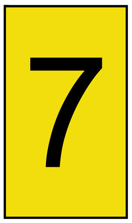 HellermannTyton - 901-10178 - HellermannTyton Ovalgrip ϵ 250װ Ƶ׺ Ϲ̶ ±ʶ 901-10178, 5mm, 8.6 mm, 2.5  6mmֱ, ӡ"7"ͼ		