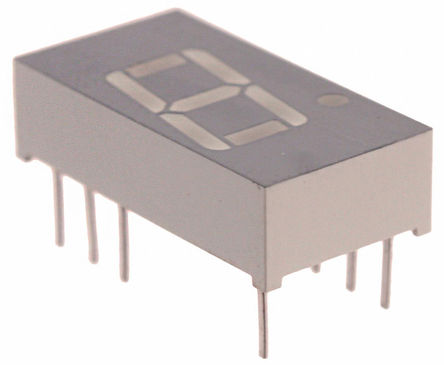 Kingbright - SA03-11CGKWA - Kingbright 1ַ 7  ɫ LED  SA03-11CGKWA, 57 mcd, ҲС, 7.62mmַ, ͨװװ		