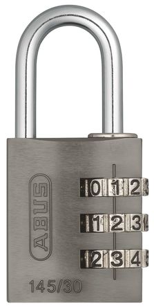 ABUS - 145/30 Black - Abus 34601 145/30 Black ɫ   Ϲ, 5mm 		