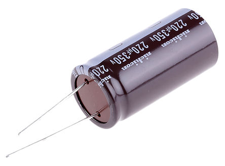 Nichicon - UPW2V221MRD - Nichicon PW ϵ 350 V ֱ 220F ͨ  UPW2V221MRD, 20%ݲ, +105C		