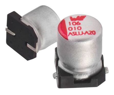 Wurth Elektronik - 865090640004 - Wurth Elektronik WCAP-ASLU ϵ 50 V ֱ 470nF  865090640004, 20%ݲ, +85C		