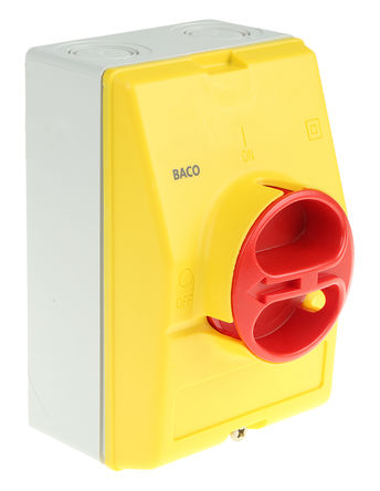 BACO - 0172061 - BACO IP40 3 尲װװ ۶ϸ뿪 0172061, 25 A, 7.5 kW		