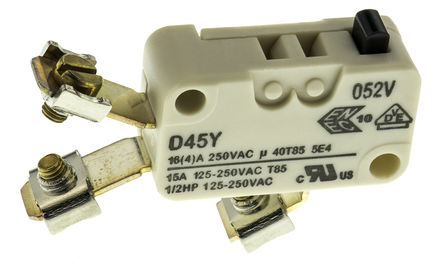 Cherry - D453-W9AA - Cherry D453-W9AA ˫ - / ťʽ ΢, 16 A @ 250 V 		