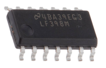Texas Instruments - LF398M/NOPB - LF398M/NOPB 20μs 采样保持电路, 双电源, 14针 SOIC封装		