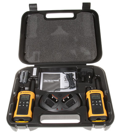 Motorola - P14MAB03A1AX - Motorola TLKR T80 Extreme TwinӢʽ 8ͨ LCD ʾ 446MHz ˮ ߶Խ P14MAB03A1AX		