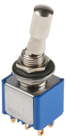 Apem - 5646ADBK2V - Apem ˫˫ л, ˣ-, 4 A @ 30 V ֱ		