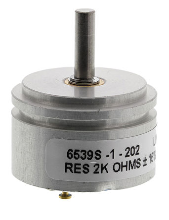 Bourns - 6539S-1-202 - Bourns 6539 ϵ 2k 15%  ܵλ 6539S-1-202, 1W, 3.17 mm ֱ, 500ppm/C, ŷװ		