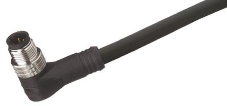 Brad - 404007P02M020 - Brad 2m ɫ  1200868382, 4POS Բ  ն˽ͷ, 3 A, 60 V		