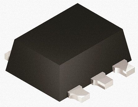 Nexperia - NX1029X - Nexperia ˫ Si N/P MOSFET NX1029X, 170 mA330 mA, Vds=50 V60 V, 6 SOT-666װ		