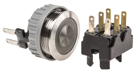 Schurter - 1241.6934.1121000 - Schurter 1241.6934.1121000 IP40 ɫ ˲ DP / ɫLED ť, 10 A@ 250 V 		