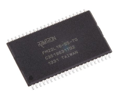 Cypress Semiconductor - FM22L16-55-TG - Cypress Semiconductor FM22L16-55-TG 4Mbit  FRAM 洢, 256K x 16 λ, 55ns, 2.7  3.6 V, -40  +85 C, 44		