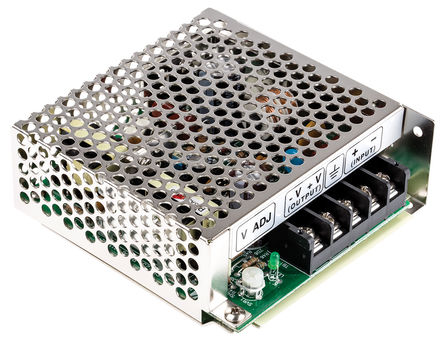 RS Pro - SD-25C-5 - RS Pro 25W ʽֱ-ֱת SD-25C-5, 36  72 V ֱ, 5V dc, 5A, 1.5kV acѹ, 74%Ч		