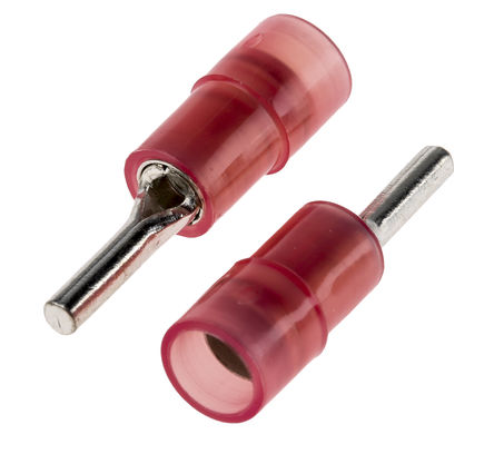 RS Pro - PTNYD1-9 - RS Pro ɫ Ե ѹ PTNYD1-9, Ե, 9mm, 1.9mmֱ, 22AWG  16AWG ߹		