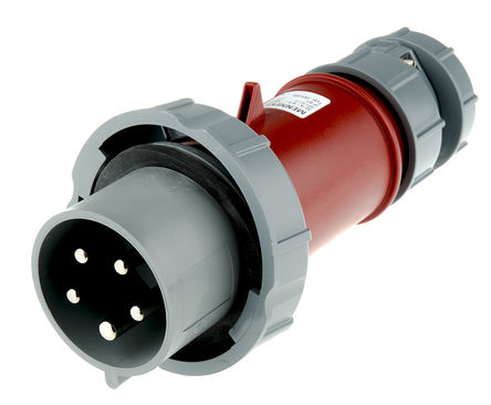 Mennekes - 3853 - Mennekes PowerTOP ϵ ɫ 5P ҵԴ °װ ͷ 3853, 32A, 400 V, IP67		