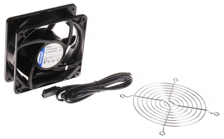 ebm-papst - 4600N-KR0 - ebm-papst 4000N ϵ 18W 3100rpm Ͳ ׼ 4600N-KR0, 115 V Դ, 180m3/h, 119 x 119 x 38mm		