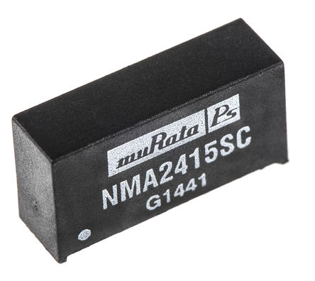 Murata Power Solutions - NMA2415SC - Murata Power Solutions NMA ϵ 1W ʽֱ-ֱת NMA2415SC, 21.6  26.4 V ֱ, 15V dc, 33mA, 1kV dcѹ		