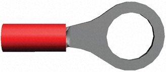 TE Connectivity - 31895 - TE Connectivity PIDG ϵ, ɫ Ե о ѹӶ 31895, M8 ˨, 27.38mmܳ		