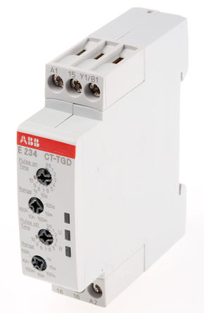 ABB - 1SVR500160R0000 - ABB  ʱ̵ 1SVR500160R0000, 0.05 s  100 h, ˫, 1, SPDT, 24  240 V 24  48 V ֱ		