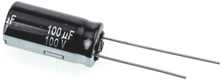 Panasonic - ECA2AHG101 - Panasonic NHG ϵ 100 V ֱ 100F ͨ  ECA2AHG101, 20%ݲ, +105C		