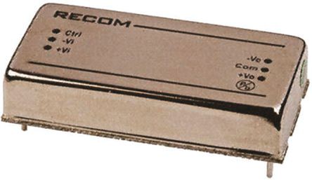 Recom - RP30-4815DFW - Recom RP30 FW ϵ 30W ʽֱ-ֱת RP30-4815DFW, 18  75 V ֱ, 15V dc, 1A, 1.6kV dcѹ, 88%Ч, 2 x 1 inװ		