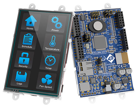 4D Systems - SK-Picadillo-35T - 4D Systems PIC32 ϵ 3.5in TFT  ʾģ, 320 x 480pixels ֱ HVGA, LED UART ӿ		