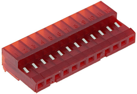 TE Connectivity - 4-640440-2 - TE Connectivity MTA-100 ϵ 12· 2.54mmھ ֱ ĸ IDC  4-640440-2, °װ		