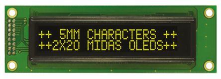 Midas - MCOB22005A1V-EYP - Midas ɫ Դ OLED ʾ MCOB22005A1V-EYP, COB, нӿ		