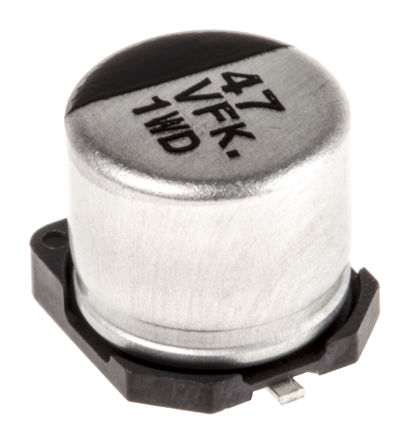 Panasonic - EEEFK1V470P - Panasonic FK SMD ϵ 35 V 47F SMD  EEEFK1V470P, 20%ݲ, 360m(ֵ), +105C, Dװ		