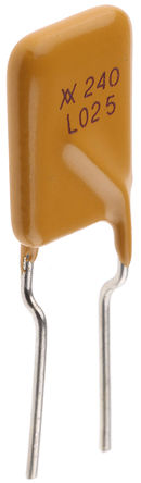 Littlefuse - LVR025K - Littlefuse 0.25A  ߵ PCB ̶ɸλ۶ LVR025K, 1.5W, 240V dc, 9.6 x 3.8 x 18.8mm		