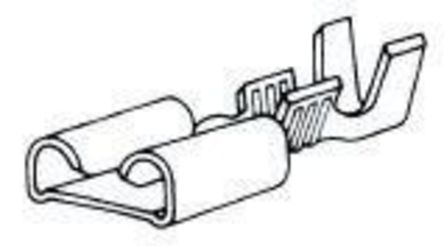 TE Connectivity - 182490-2 - TE Connectivity FASTIN-FASTON .375 ϵ ѹӲ 182490-2		