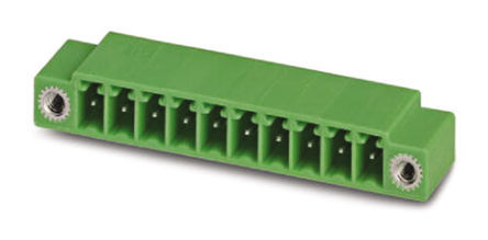 Phoenix Contact - 1877766 - Phoenix Contact COMBICON MDSTBV ϵ�� 2· 5mm�ھ� PCB ���߶��ӿ� 1877766, ���Ӷ˽�, 10A		