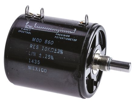 Vishay - 860B1103 - Vishay 860 ϵ 10 ת 10k 1% Ƶλ 860B1103, 8W, 6.35 mm ֱ, 20ppm/C, 尲װ		