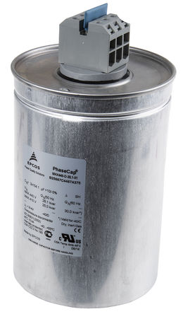 EPCOS - B25667C4467A375 - EPCOS B25667 ϵ 154 (x3)F ۱ϩУPFCĤ B25667C4467A375, -5  +10%, 440 V , 136mmֱ		