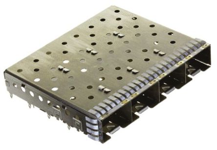 TE Connectivity - 2007132-1 - TE Connectivity SFP+ ϵ 4 ˿ SFP+  2007132-1, ѹװ ˽, 8.95 x 57.25 x 48.7mm		