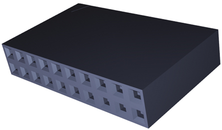 TE Connectivity - 104482-9 - TE Connectivity AMPMODU Short Point ϵ 2.54mm ھ 2  20 · ĸ °װ PCB  104482-9		