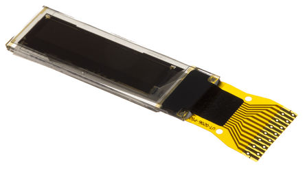 Midas - MCOT096016AY-WI - Midas 0.69in ɫ Դ OLED ʾ MCOT096016AY-WI, 96 x 16, TAB, I2Cӿ		