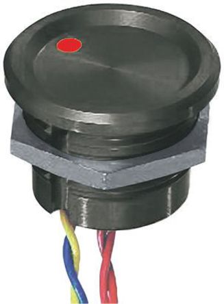 Apem - PBAR2AFB000LSG - Apem PBAR2AFB000LSG IP68 ˲  ɫ/ɫLED ť, 200 mA@ 24 V ֱ		