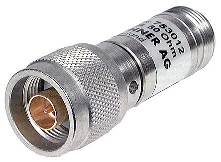 Huber & Suhner - 6806.17.A - Huber & Suhner 6806.17.A 50 Ƶ˥ N , N ͷ N , 0.5 dB, 6 dB˥, Ƶ 12.4GHz		