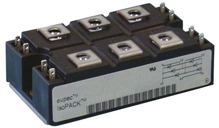 Infineon - TDB6HK95N16LOF - Infineon TDB6HK95N16LOF IGBT բģ, 95A, Vrev=1600V 8mA, 14 ISOPACKװ		
