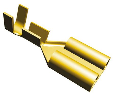 TE Connectivity - 41968-2 - TE Connectivity FASTON .250 ϵ ѹӲ 41968-2, 6.35 x 0.81mm		