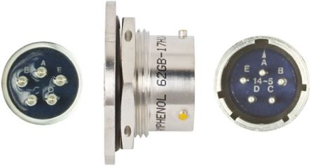 Amphenol - 62GB-17H14-05P3 - Amphenol 62GB ϵ 5·    62GB-17H14-05P3, о, ǳߴ14, MIL-DTL-26482		