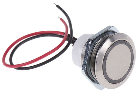 ITW - 48M 412G - ITW 48M 412G IP67 ɫ   -  ɫLED 尲װ ť, 20 mA		