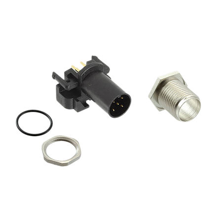 TE Connectivity - 4-2172070-2 - TE Connectivity M12 ϵ 5· ӡˢ·尲װ ֱ Բ ͷ 4-2172070-2, , ʽӺ		