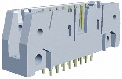 TE Connectivity - 1-828582-6 - TE Connectivity AMP Latch ϵ 16· 2.54mmھ (2) ֱ PCB  1-828582-6, Ӷ˽		