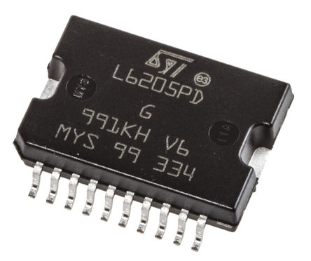 STMicroelectronics - L6205PD - STMicroelectronics  IC L6205PD, ˢʽֱ, 2.8A, 100kHz, 8  52 V		